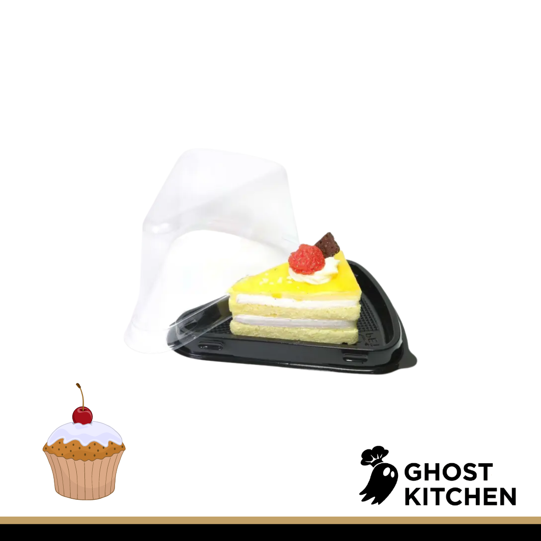 Contenitore triangolare per torta 6' 15,24 cm - 100 PZ - Da 0,17€ –  Shopghostkitchen