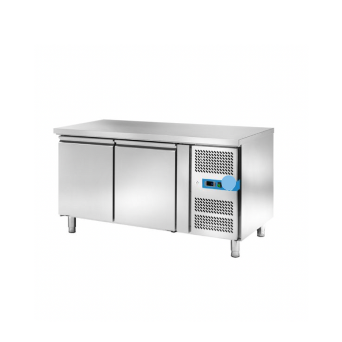 Tavolo Refrigerato con 2 Porte – Temperatura da -2°C a +8°C – Profondità 60 cm